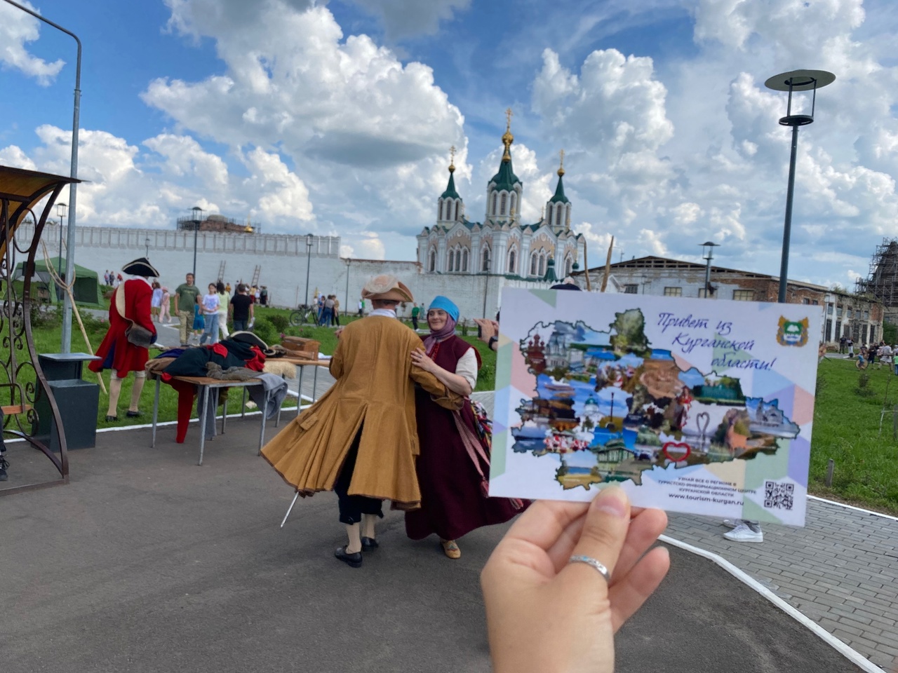 Далматово стал одним из центров притяжения туристов.