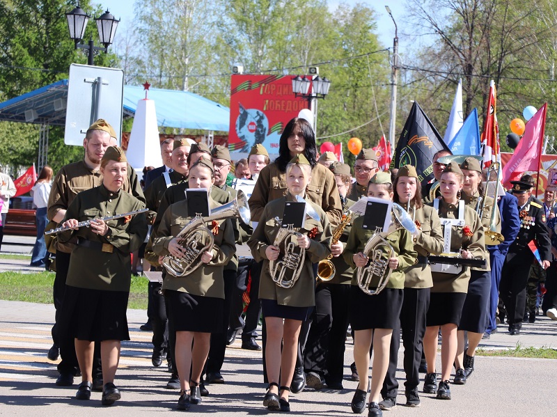 Митинг, посвященный 80-й годовщине Великой Победы.