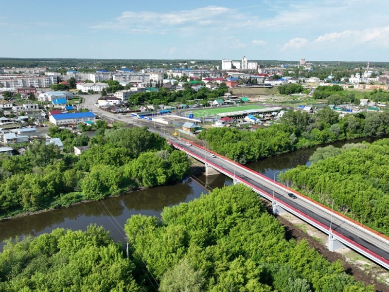 Глава Далматовского округа Андрей Аносов рассказал о развитии города Далматово..