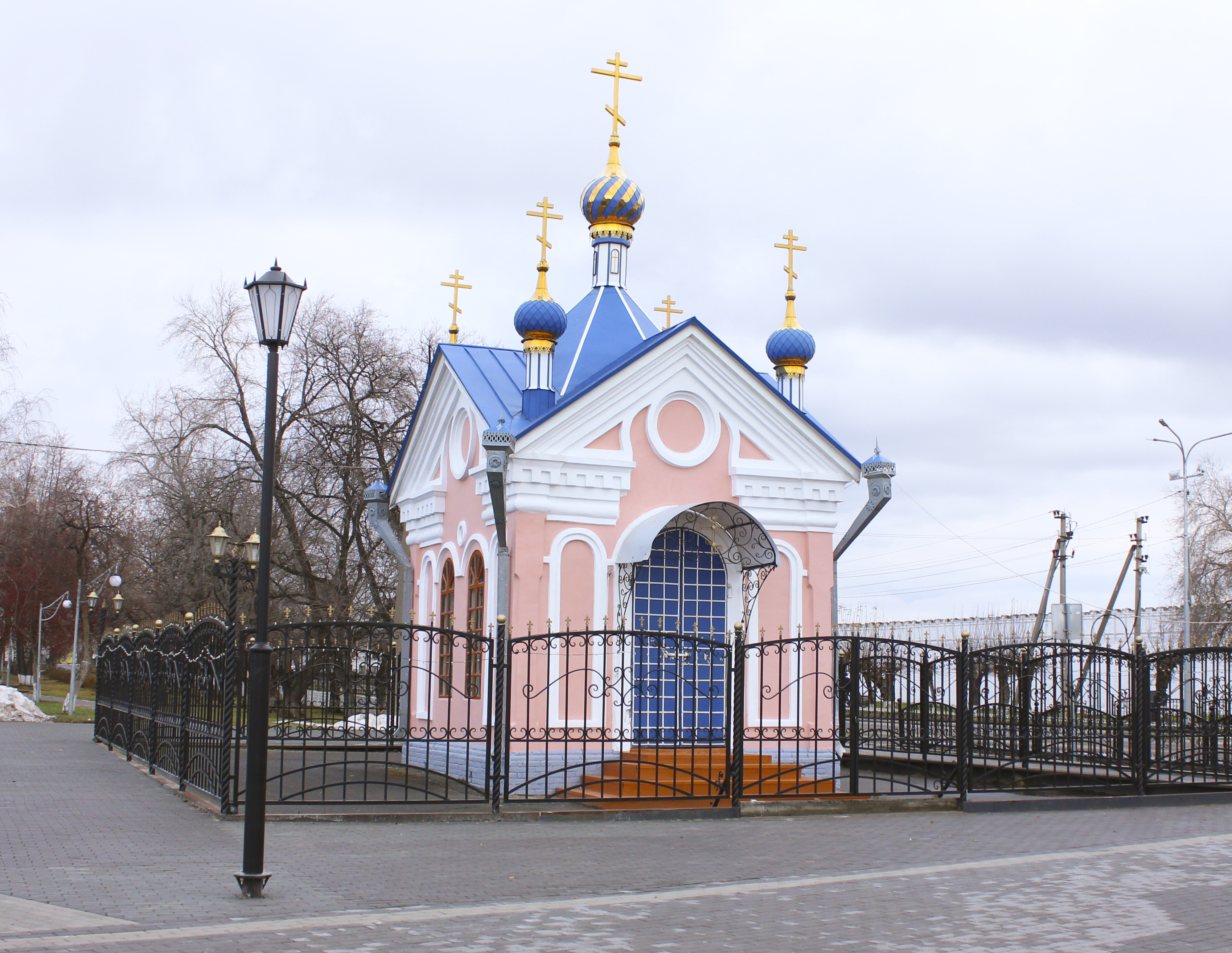 ЧАСОВНЯ НА УСПЕНСКОЙ ПЛОЩАДИ г. ДАЛМАТОВО.